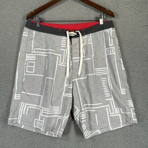 Tommy Bahama Mens Relax Tropical Swim‎ Trunks Size 34 Pockets Lined Geometric